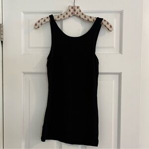James Perse black tank top